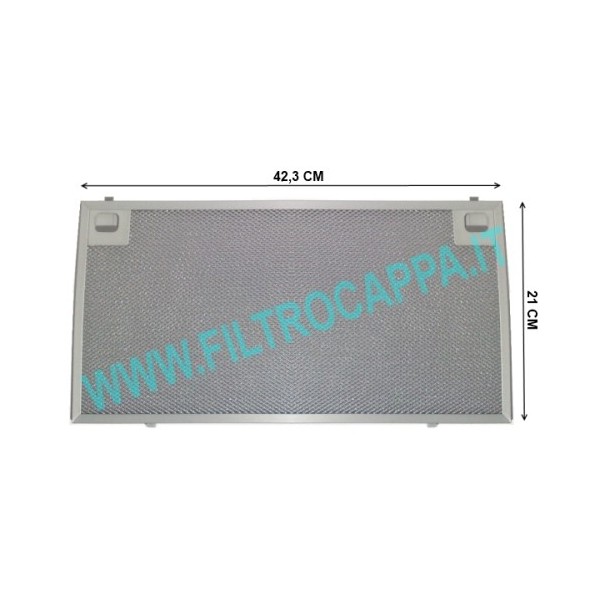 FILTRO METALLICO 42 X 21 CAPPA KSET910X ORIGINALE SMEG 073410733 FILTRO METALLICO 42 X 21 CAPPA KSET910X ORIGINALE SMEG 073410733
